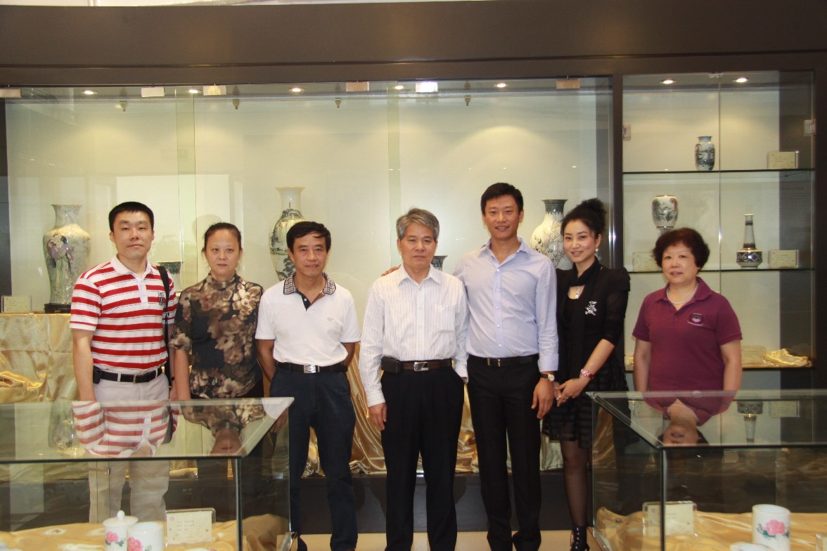 广州流花湖展览嘉宾合影